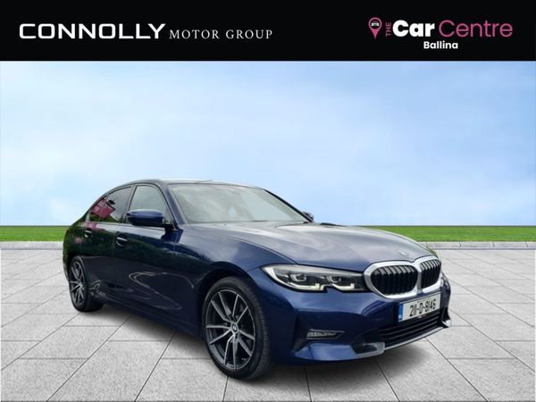 BMW 3-Series Saloon, Diesel, 2021, Blue