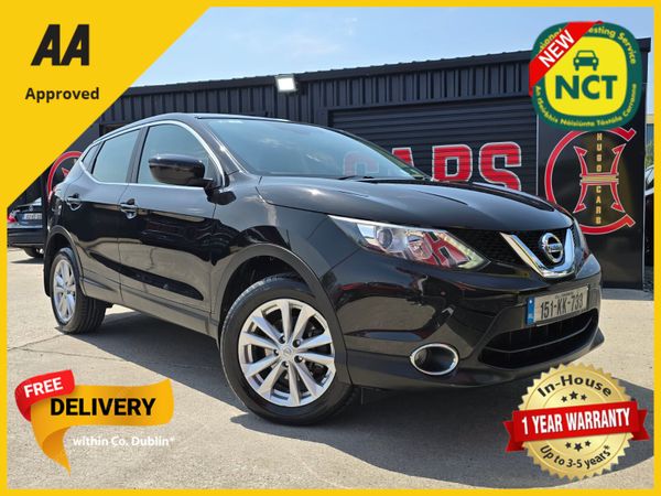 Nissan Qashqai Hatchback, Petrol, 2015, Black