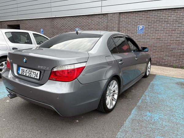 BMW 5-Series Saloon, Diesel, 2008, Grey