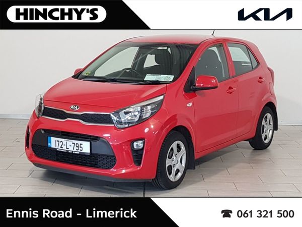 Kia Picanto Hatchback, Petrol, 2017, Red