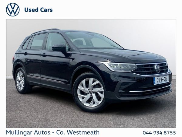 Volkswagen Tiguan SUV, Diesel, 2021, Black