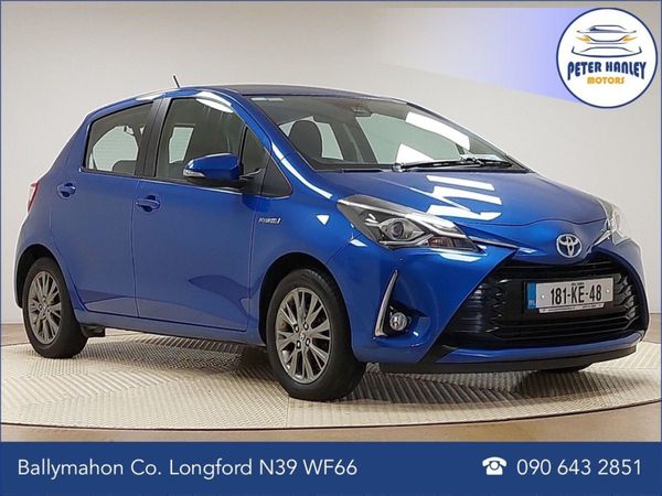 Toyota Yaris MPV, Petrol Hybrid, 2018, Blue