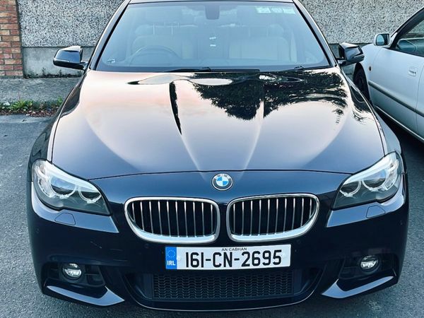 BMW 5-Series Saloon, Diesel, 2016, Black