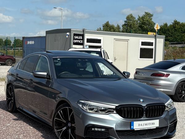 BMW 5-Series Saloon, Diesel, 2019, Grey