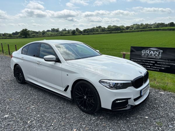 BMW 5-Series Saloon, Diesel, 2017, White