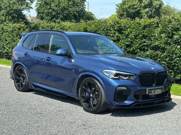 BMW X5 SUV, Petrol Hybrid, 2021, Blue
