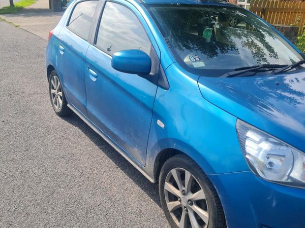 Mitsubishi Space Star Hatchback, Petrol, 2013, Blue