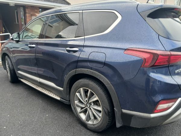 Hyundai Santa Fe SUV, Diesel, 2019, Blue