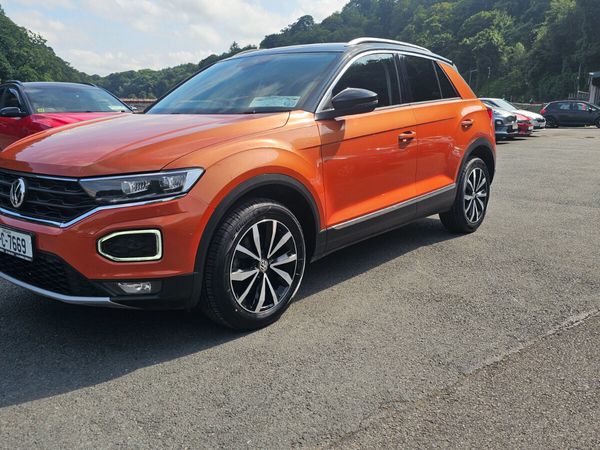 Volkswagen T-Roc SUV, Petrol, 2018, Orange