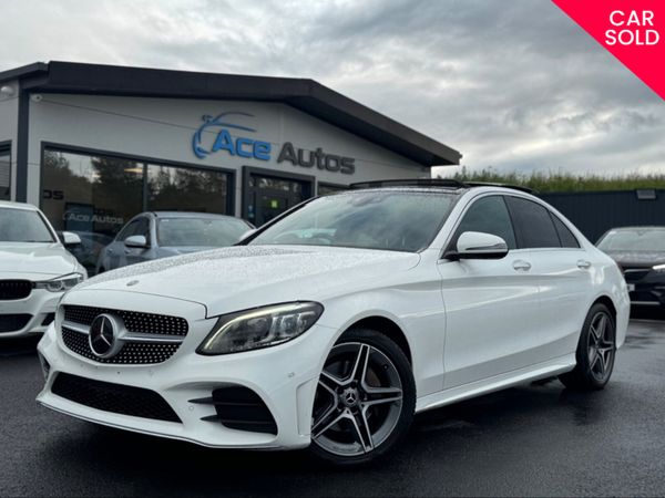 Mercedes-Benz C-Class Saloon, Diesel, 2019, White