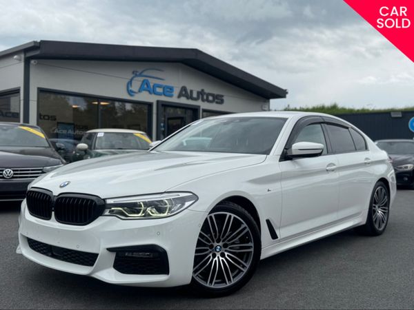 BMW 5-Series Saloon, Diesel, 2020, White