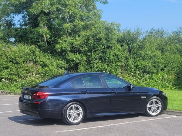 BMW 5-Series Saloon, Diesel, 2015, Black