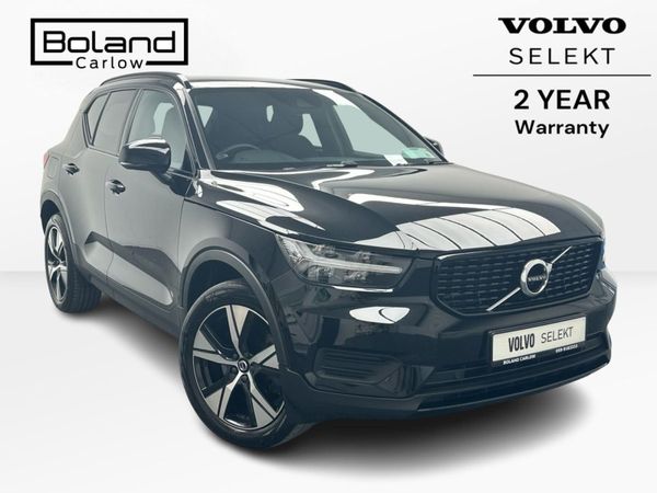 Volvo XC40 SUV, Petrol Hybrid, 2022, Black