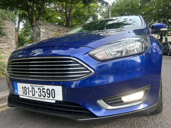 Ford Focus Hatchback, Petrol, 2018, Blue