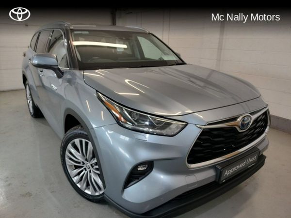 Toyota Highlander Estate, Hybrid, 2021, Grey