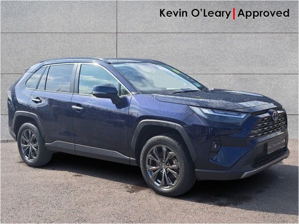 Toyota RAV4 SUV, Petrol Hybrid, 2022, Blue