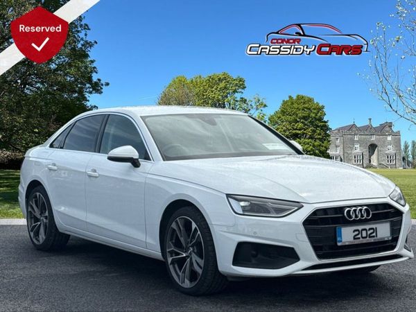 Audi A4 Saloon, Diesel, 2021, White