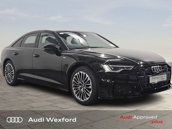 Audi A6 Saloon, Petrol Plug-in Hybrid, 2025, Black