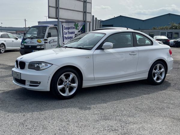 BMW 1-Series Coupe, Diesel, 2010, White