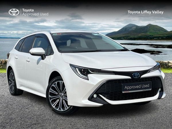 Toyota Corolla Estate, Hybrid, 2022, White
