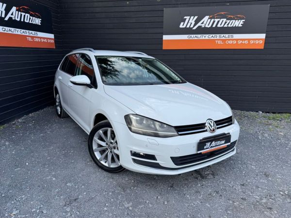 Volkswagen Golf Estate, Petrol, 2014, White