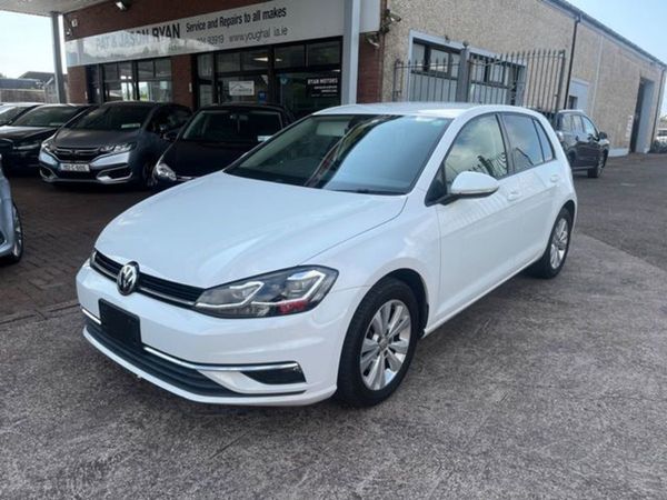 Volkswagen Golf Hatchback, Petrol, 2018, White