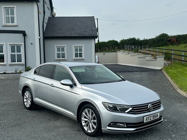 Volkswagen Passat Saloon, Diesel, 2017, Silver