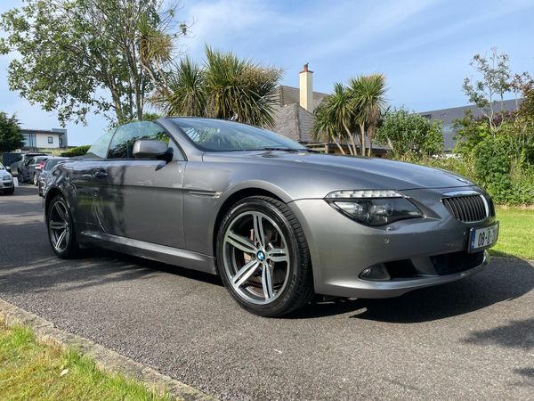 BMW 6-Series Convertible, Petrol, 2008, Grey