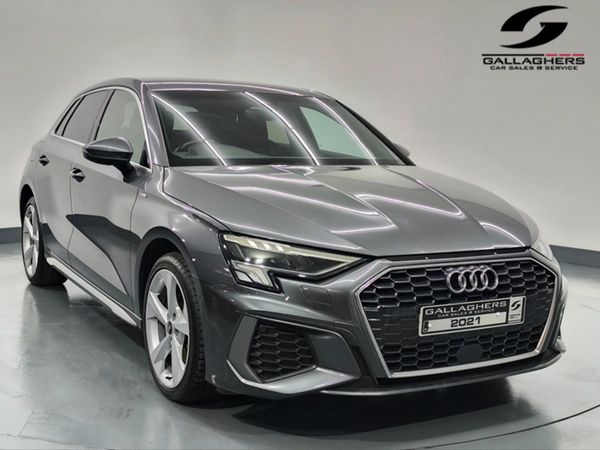 Audi A3 Hatchback, Petrol Plug-in Hybrid, 2021, Grey