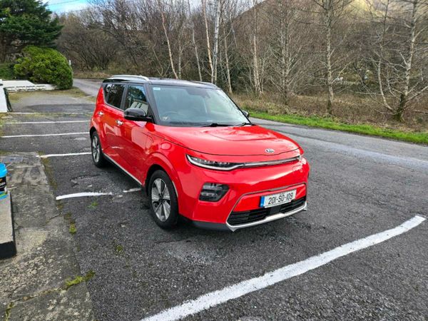 Kia Soul Hatchback, Electric, 2020, Red
