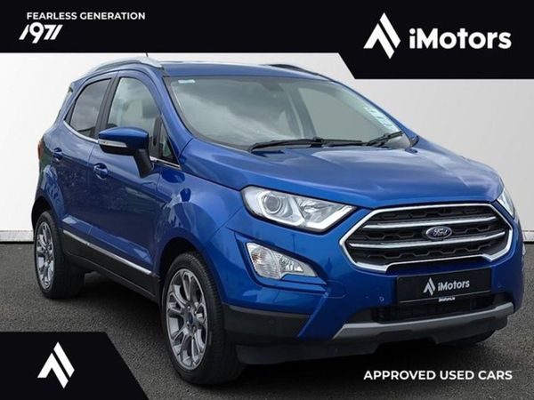Ford EcoSport Hatchback, Petrol, 2020, Blue