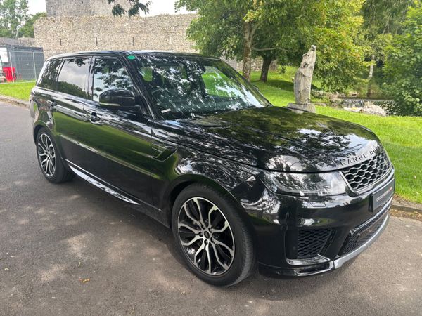 Land Rover Range Rover Sport SUV, Petrol Hybrid, 2022, Black