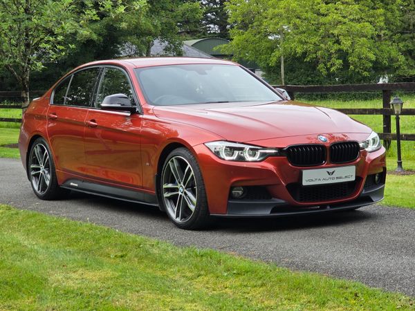 BMW 3-Series Saloon, Petrol Hybrid, 2018, Orange