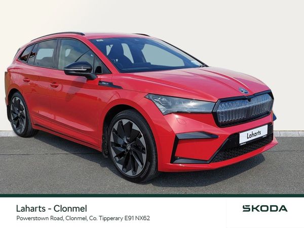 Skoda Enyaq SUV, Electric, 2025, Red