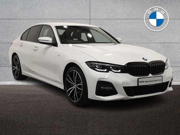 BMW 3-Series Saloon, Petrol Plug-in Hybrid, 2021, White
