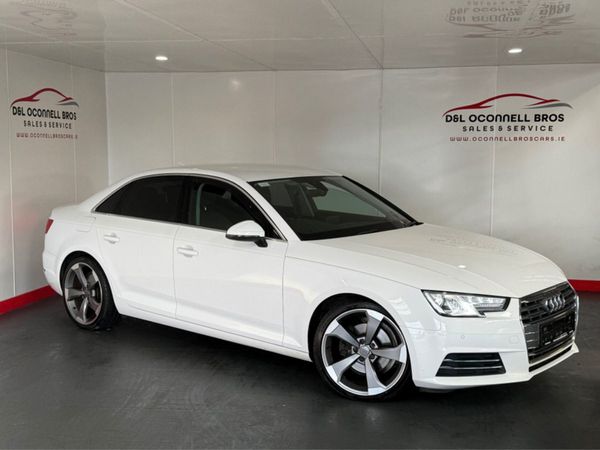 Audi A4 Saloon, Diesel, 2017, White