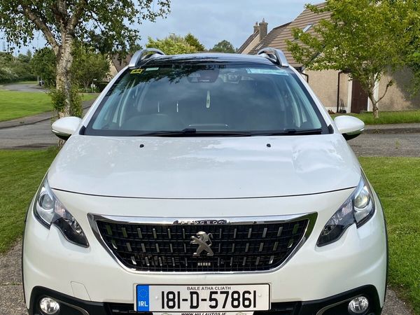 Peugeot 2008 Hatchback, Petrol, 2018, White