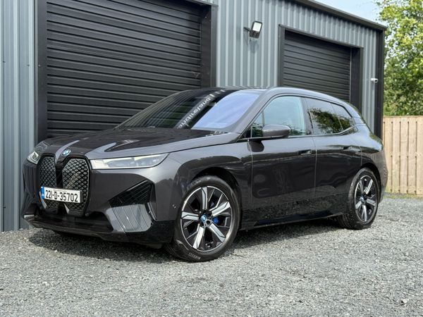 BMW iX SUV, Electric, 2022, Grey