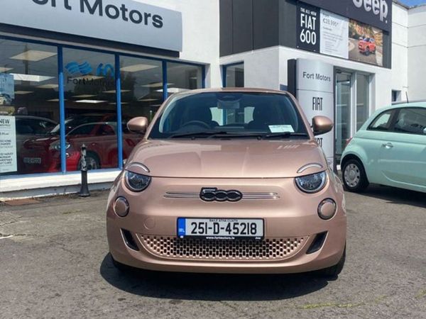 Fiat 500 Hatchback, Electric, 2025, Red