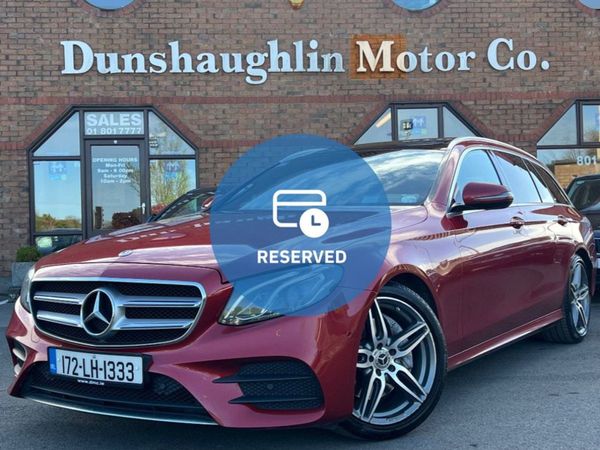 Mercedes-Benz E-Class Estate, Diesel, 2017, Red