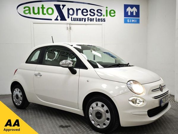 Fiat 500 Hatchback, Petrol, 2018, White