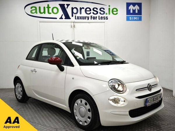 Fiat 500 Hatchback, Petrol, 2017, White
