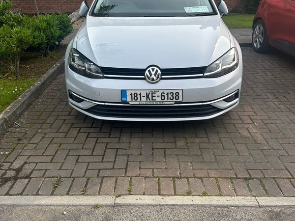 Volkswagen Golf Hatchback, Petrol, 2018, White