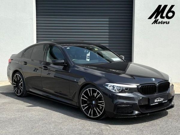 BMW 5-Series Saloon, Hybrid, 2020, Grey