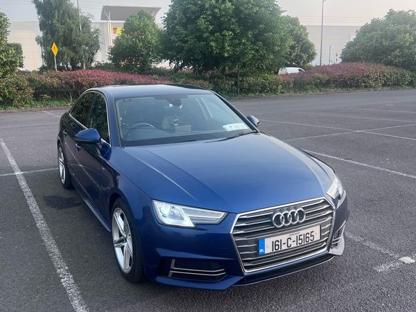 Audi A4 Saloon, Diesel, 2016, Blue