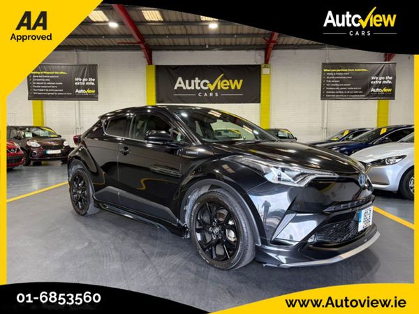 Toyota C-HR SUV, Petrol Hybrid, 2019, Black