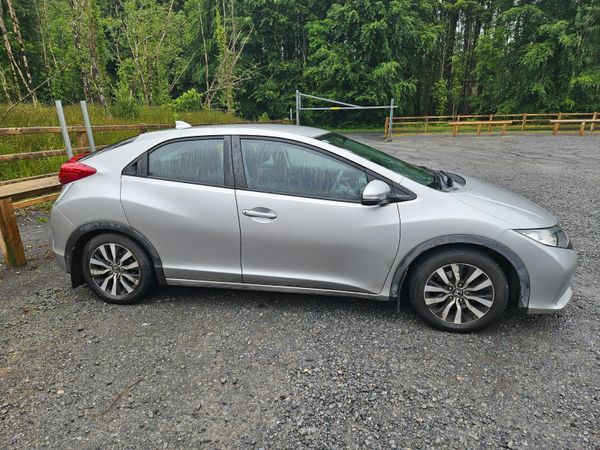 Honda Civic Hatchback, Diesel, 2013, Silver