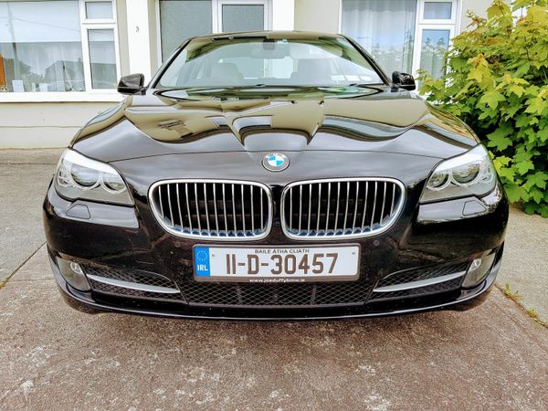 BMW 5-Series Saloon, Diesel, 2011, Black
