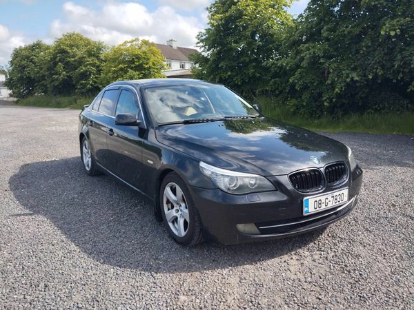 BMW 5-Series Saloon, Diesel, 2008, Black