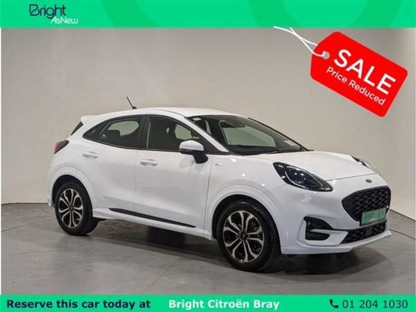 Ford Puma MPV, Petrol Hybrid, 2023, White